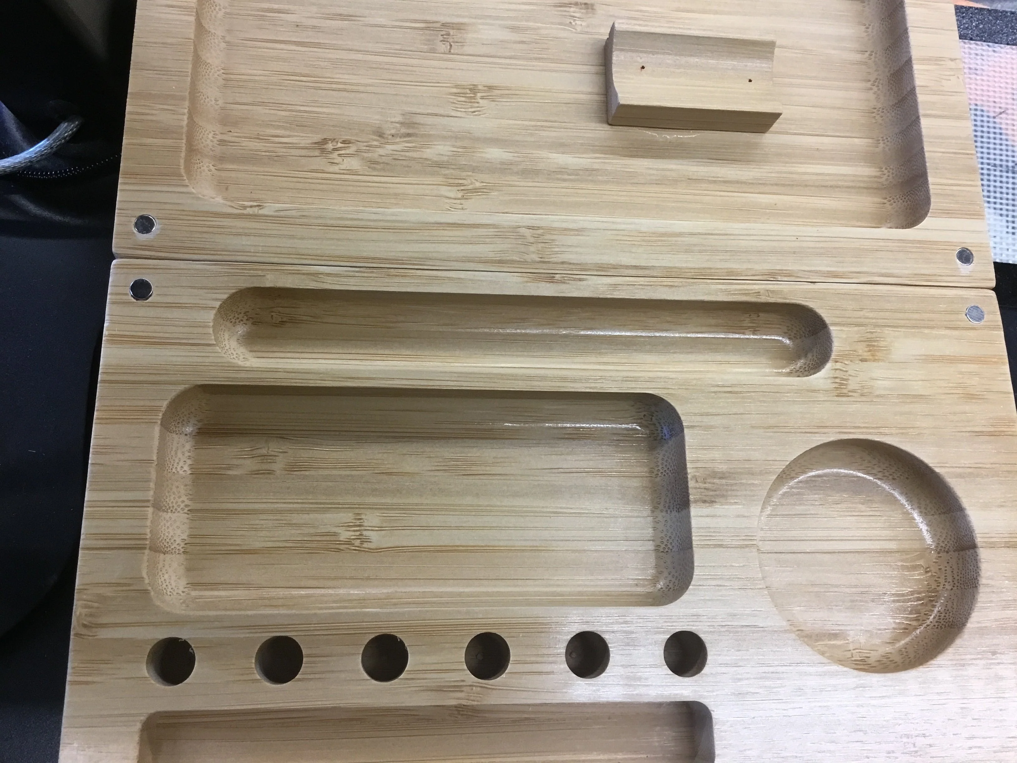 Bamboo Rolling Tray - Image 3