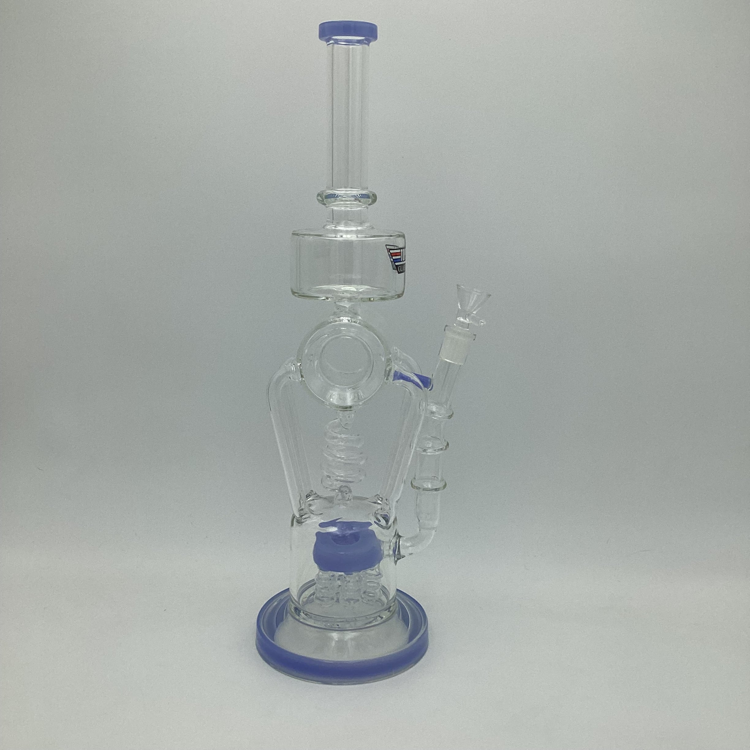 Barrel Coil Water Pipe