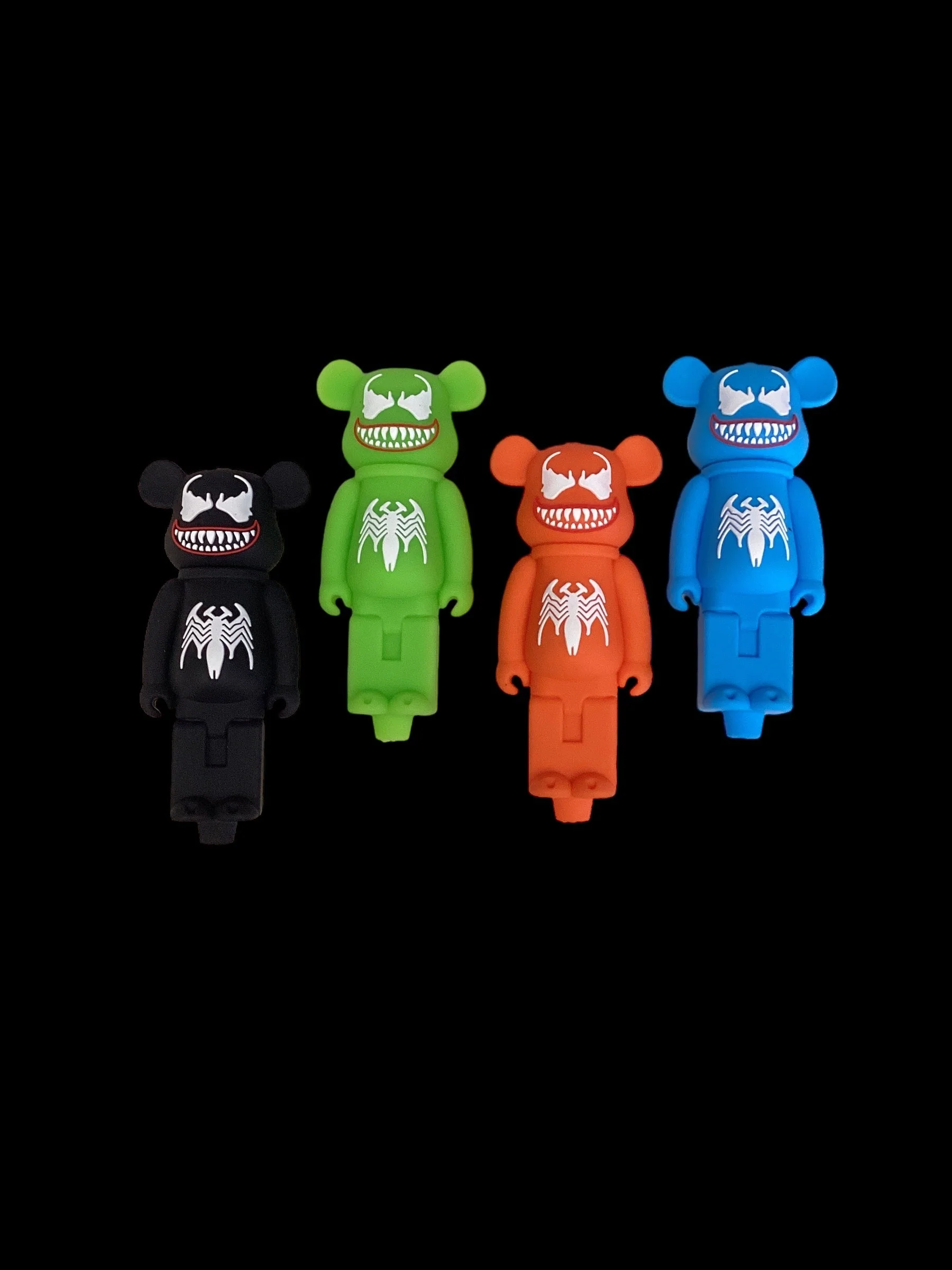 Bearbrick x Venom Silicone Hand Pipe - Image 3