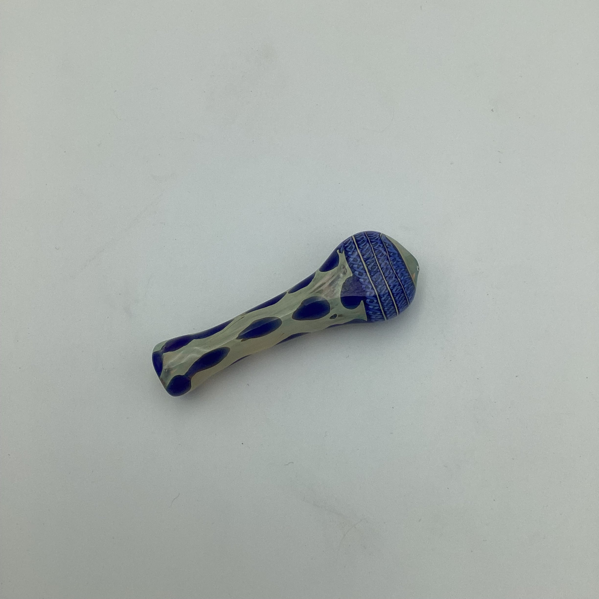 Blue Pottery Chillum