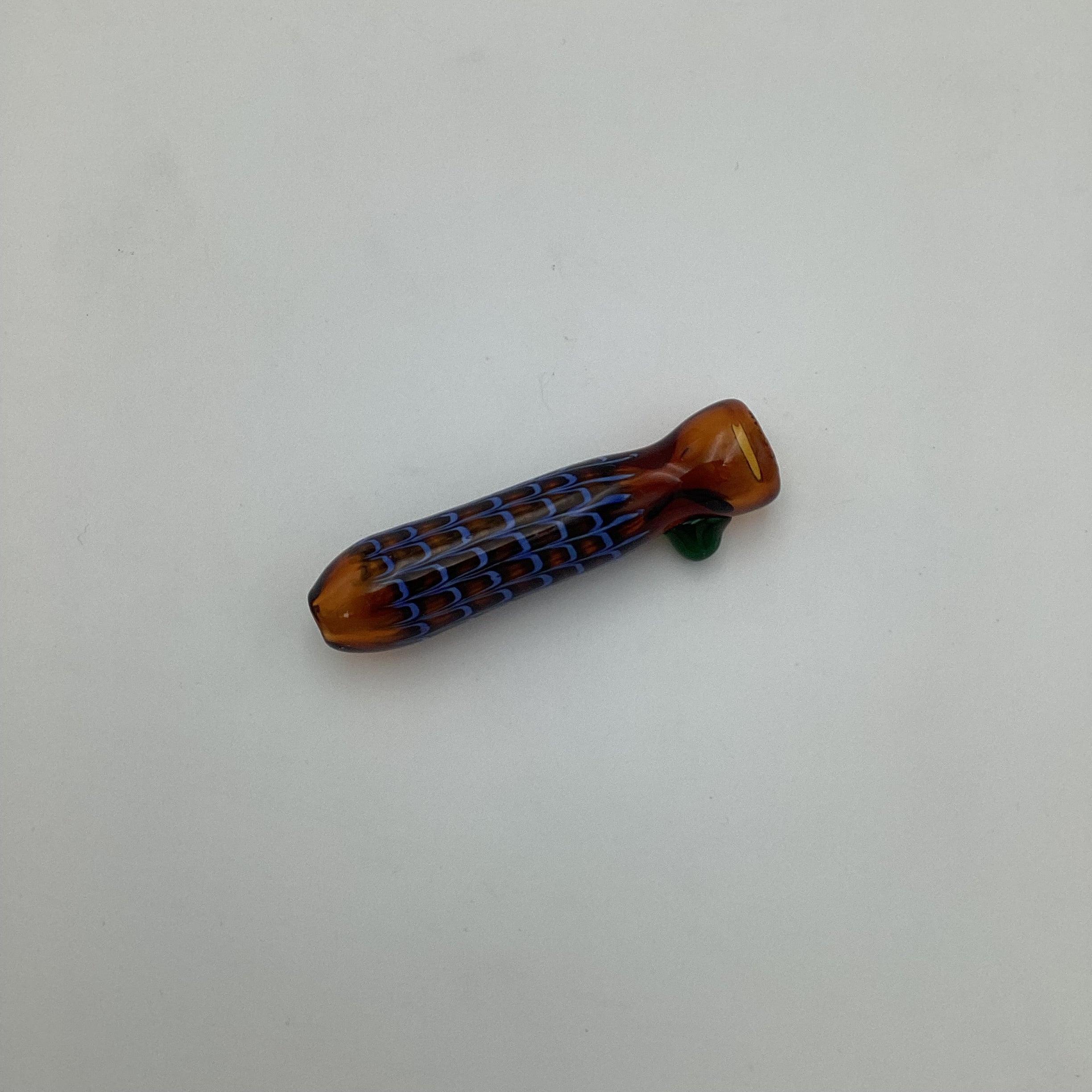 Brown and Blue Chillum