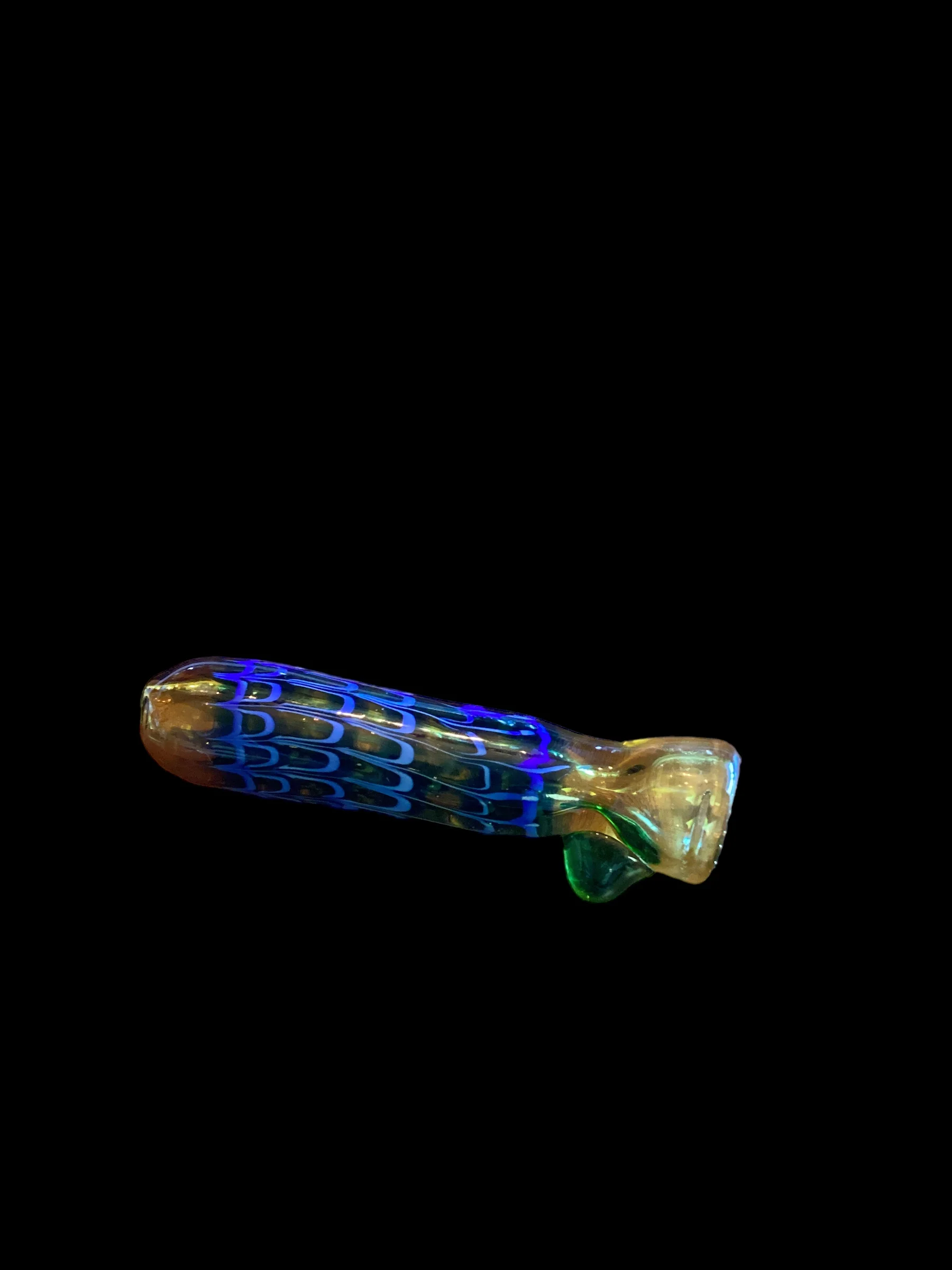 Brown and Blue Chillum - Image 2