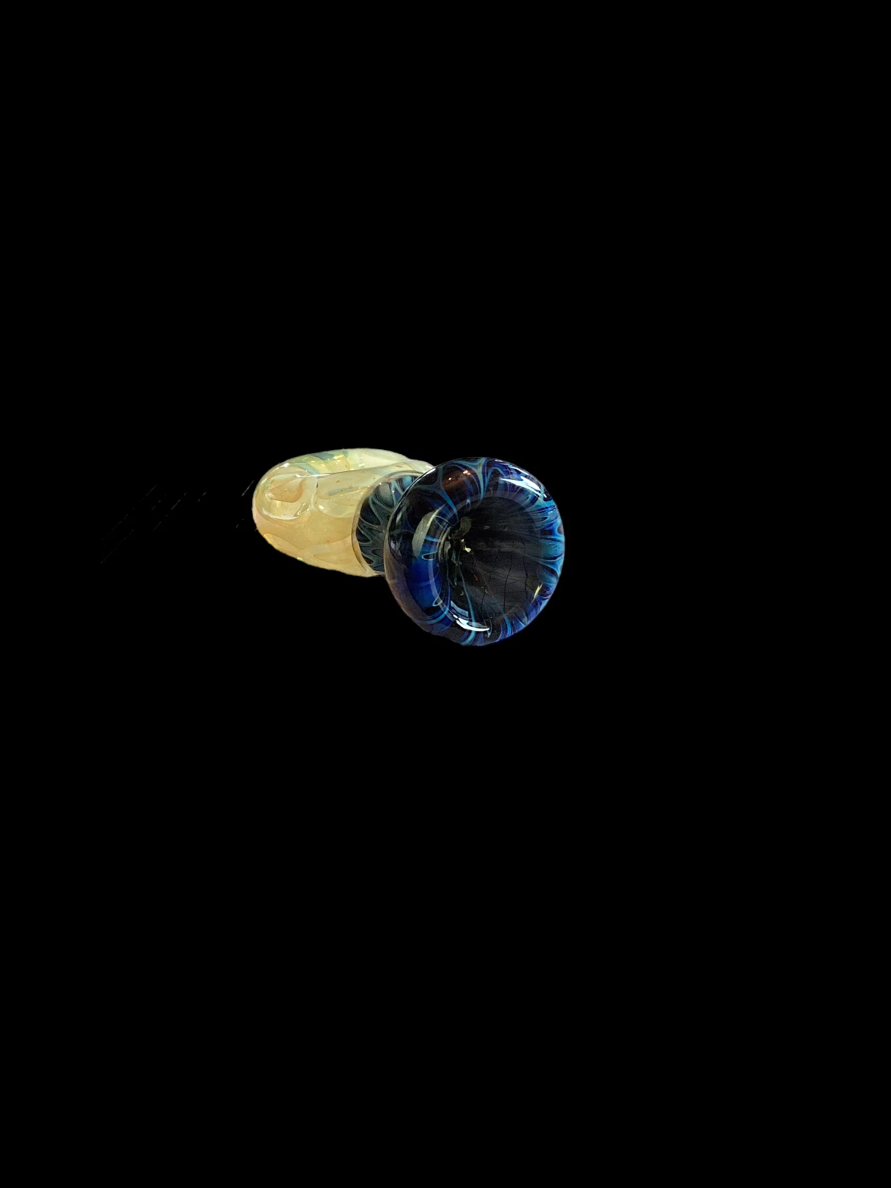 Fumed Donut Chillum Blue Bowl - Image 3