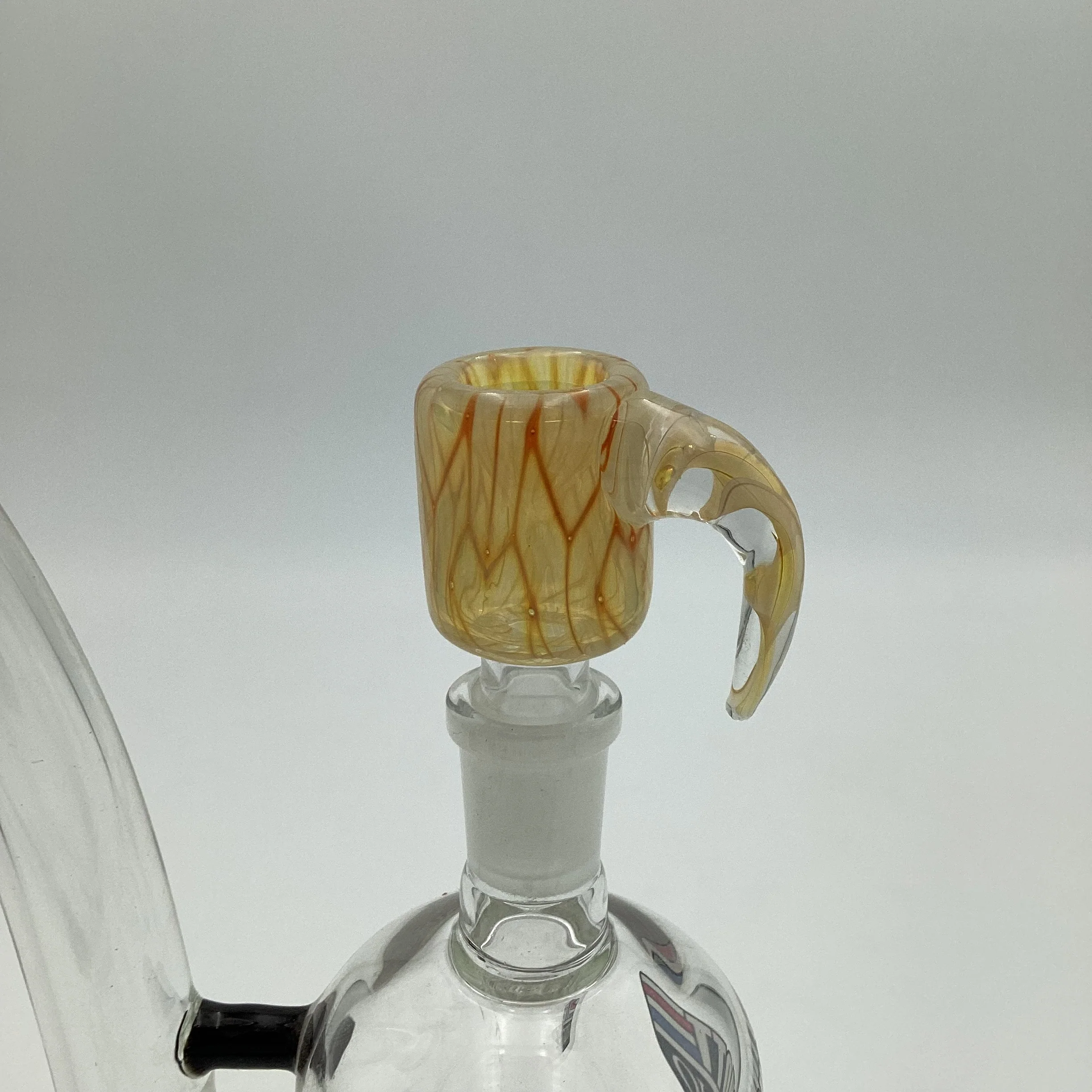 14mm - Yellow Fumed Horned Bowl