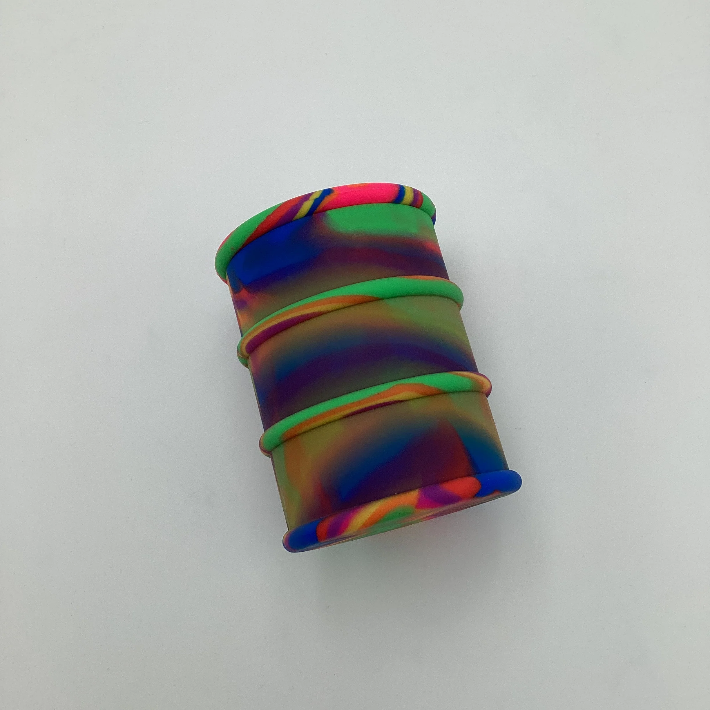 Large Silicone Barrel Container