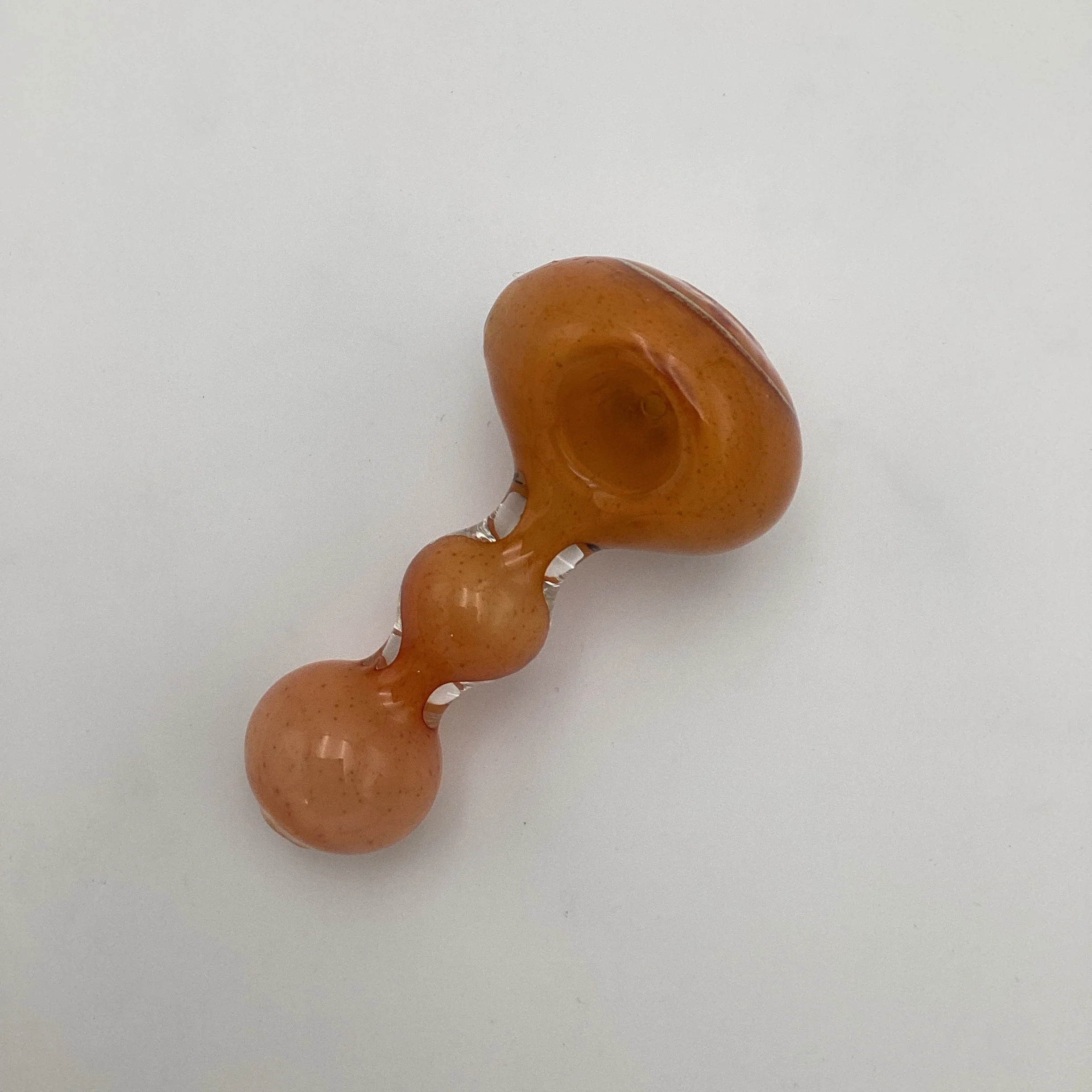 Orange Honey Comb Hand Pipe - Image 2