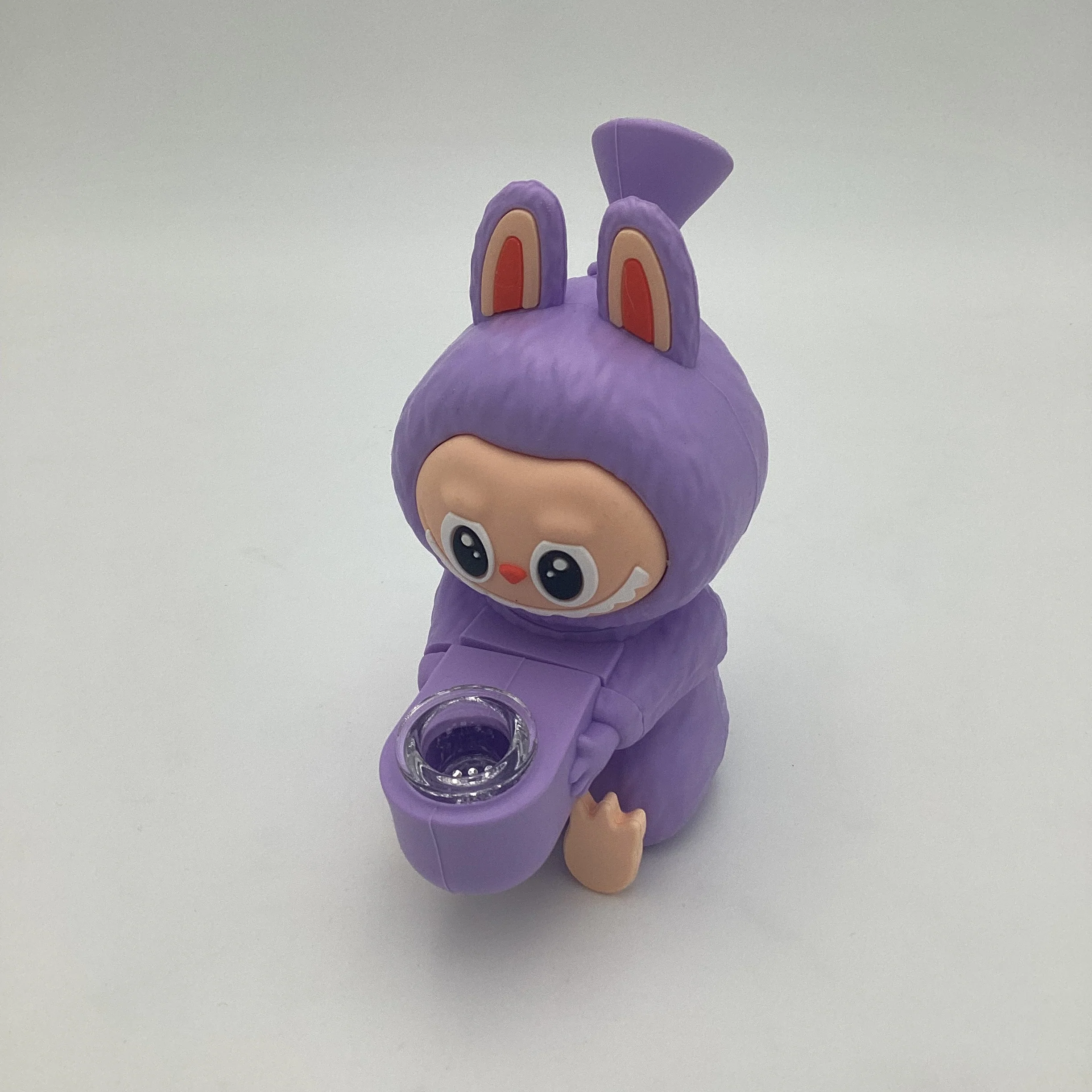 Silicone Labubu Bong