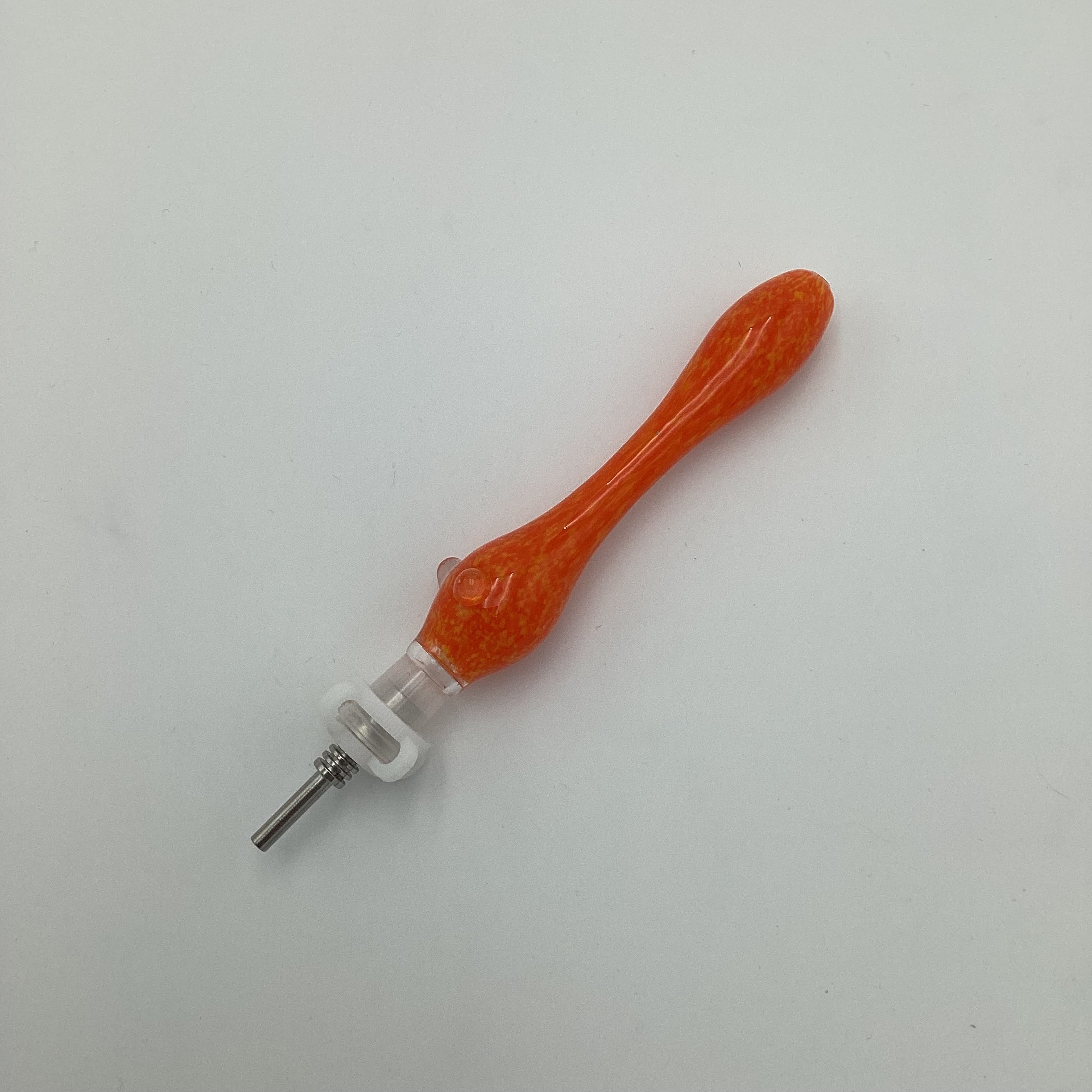 Speckled Glass Straw