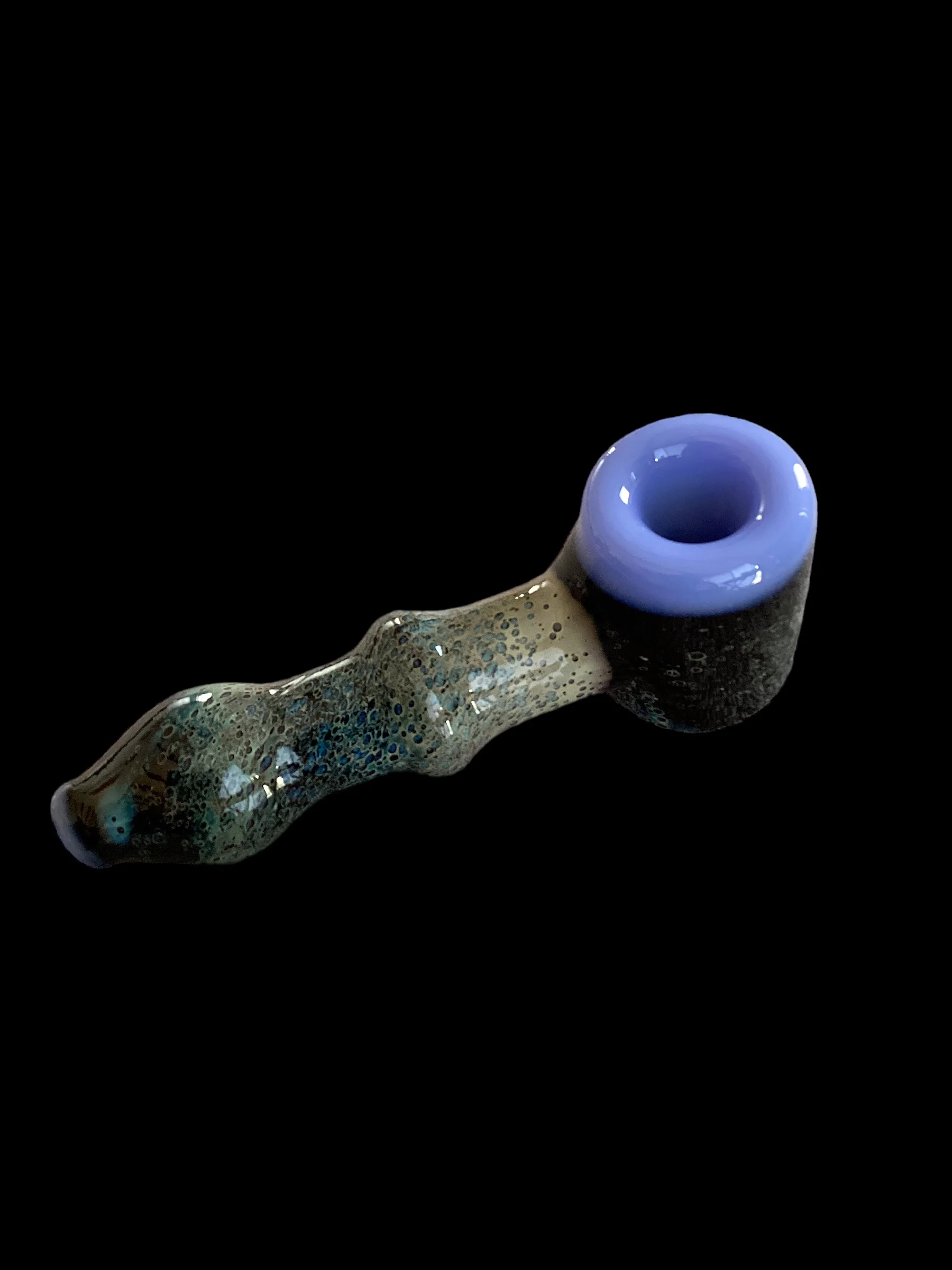 Stonelike Purple Sherlock Handpipe - Image 3
