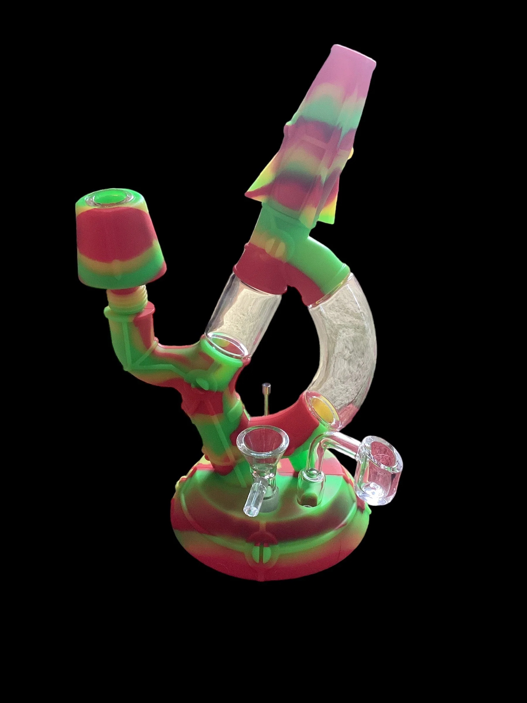 majelo D-Style 4in1 Silicone Water Pipe - Image 3