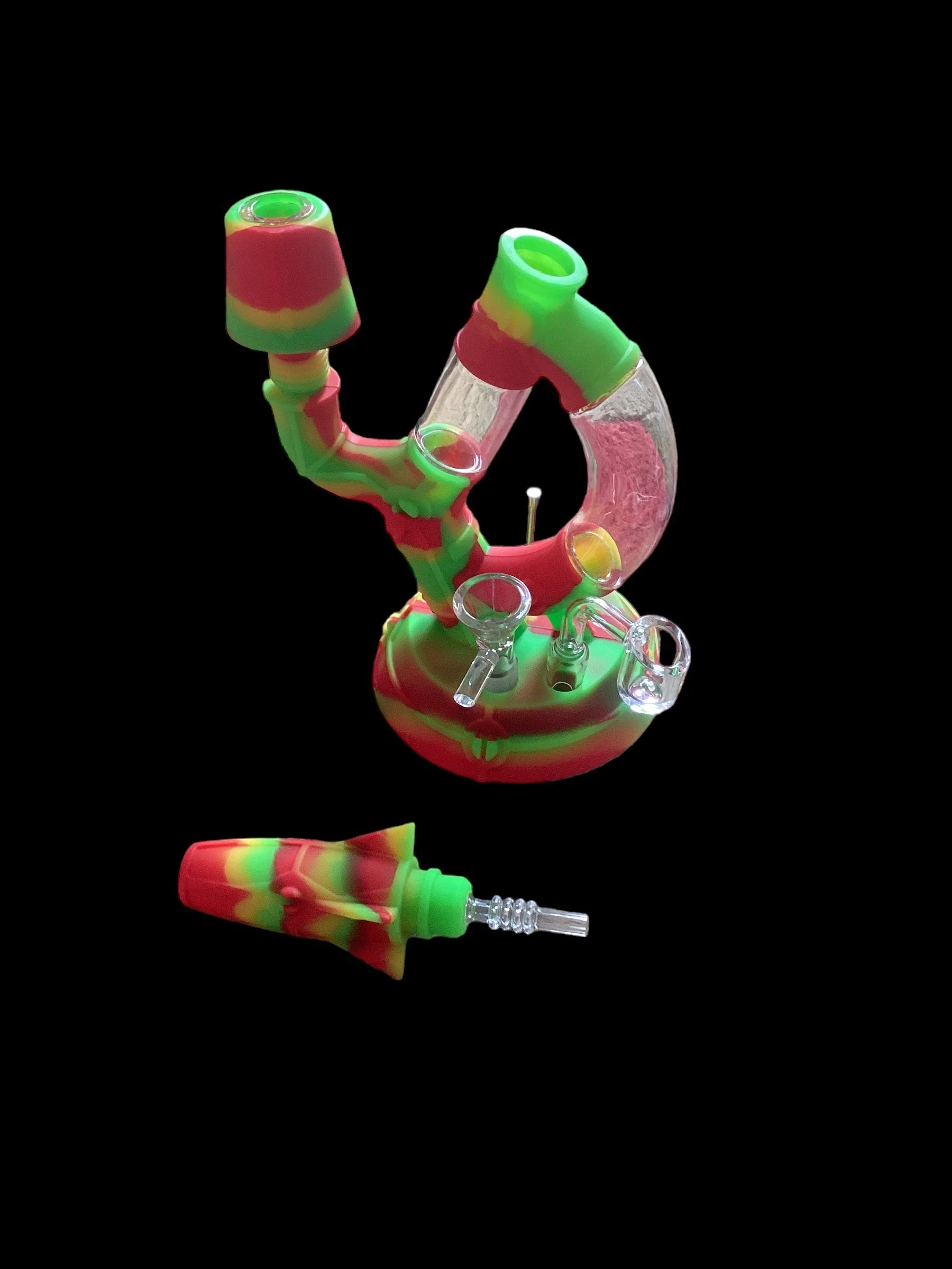majelo D-Style 4in1 Silicone Water Pipe - Image 4