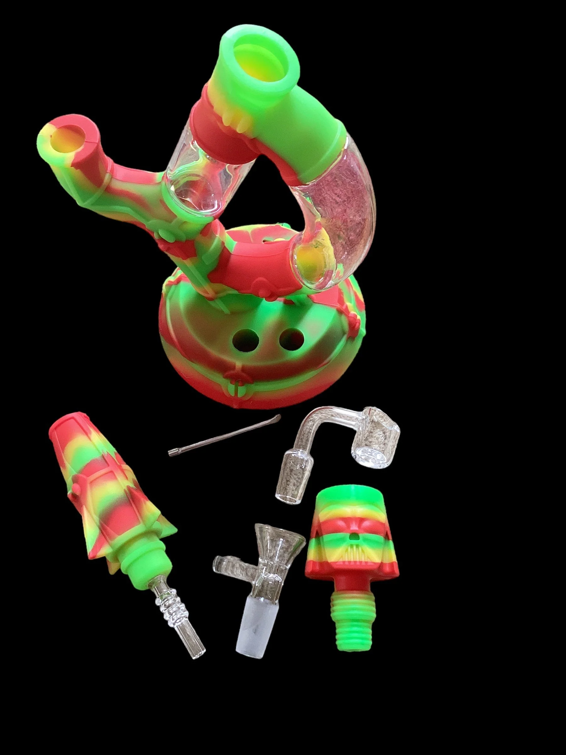 majelo D-Style 4in1 Silicone Water Pipe - Image 5